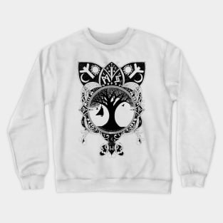 Odin Learning the Runes Crewneck Sweatshirt